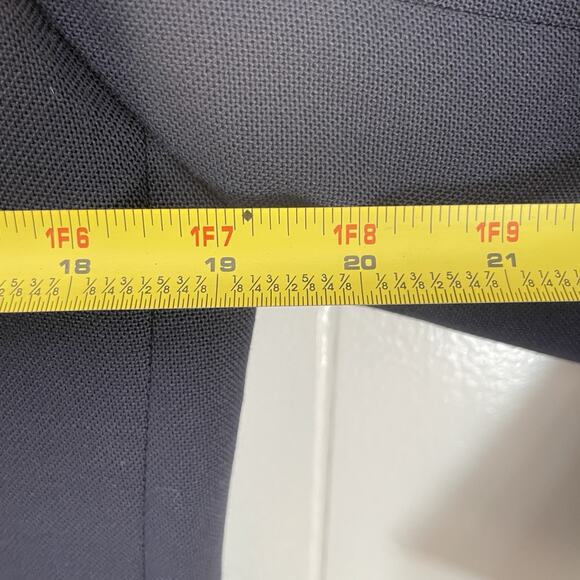 VTG Brooks Brothers Brooksgate Navy Blazer 40R Silver Buttons Preppy USA Ivy - Picture 7 of 14